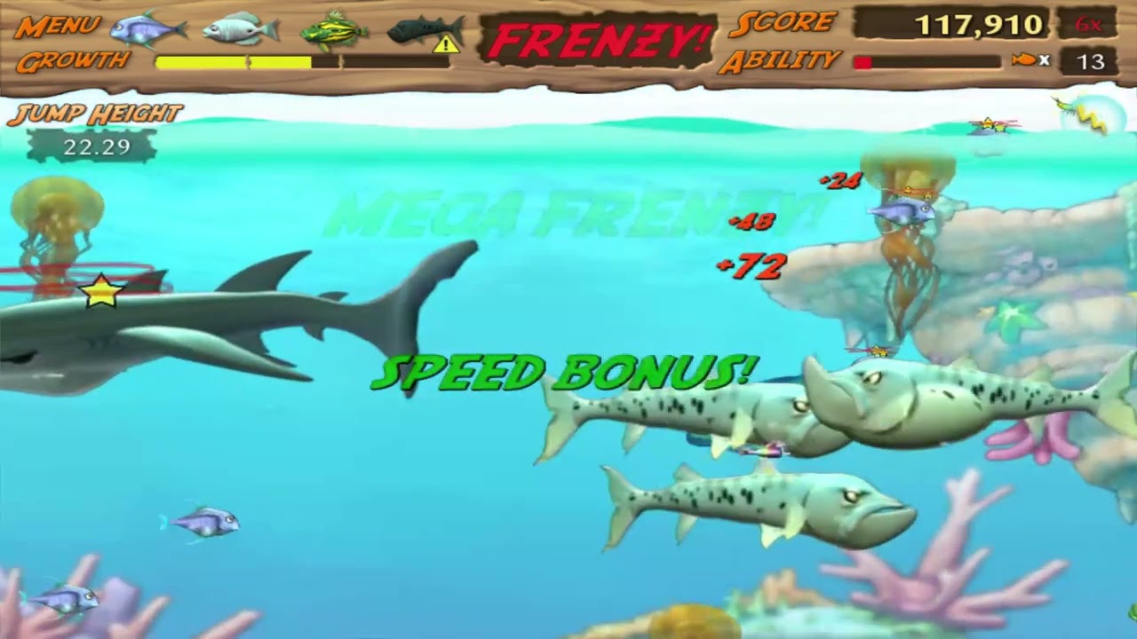 Feeding Frenzy 2 - Non-shadow FF1 Fishs Ep.5