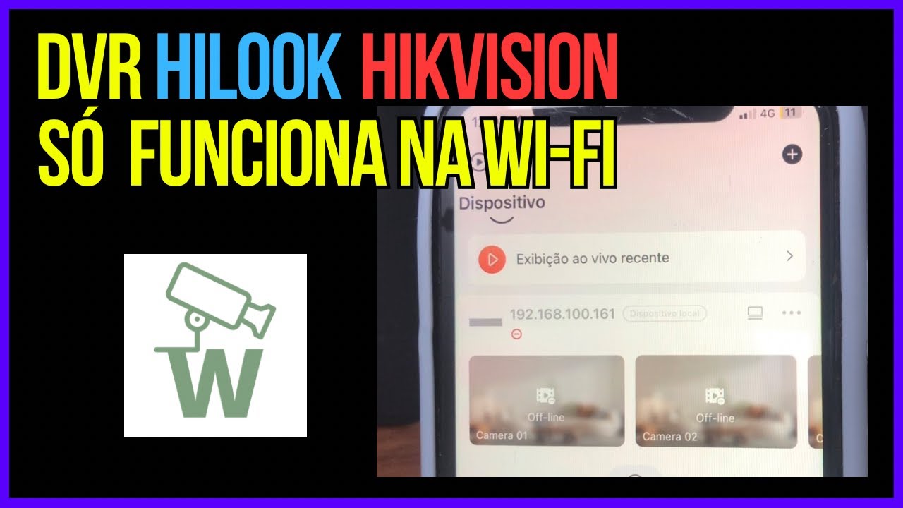 Dvr Hilook Hikvision Offline na 4G s&oacute; funciona na Wifi - Resolvido DVR Hikvision Hillook JFL