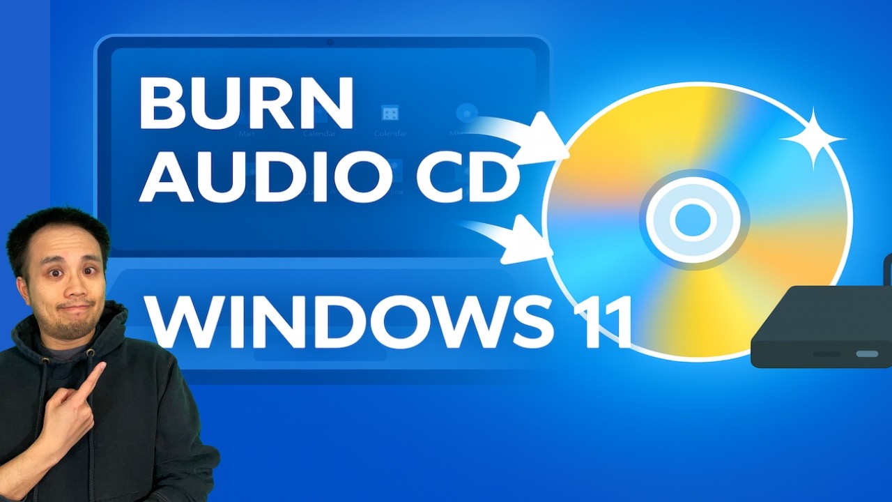 Как записать аудио CD на Windows 11 с помощью WMP Legacy (руководство 2026 года)