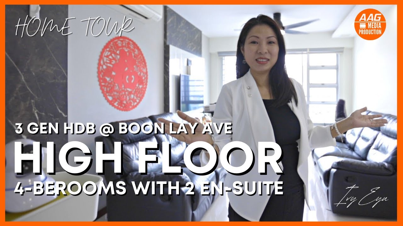 Singapore HDB Property Home Tour - 216A Boon Lay Ave @ Jurong West Estate | 3GEN Flat by Ivy Eyu