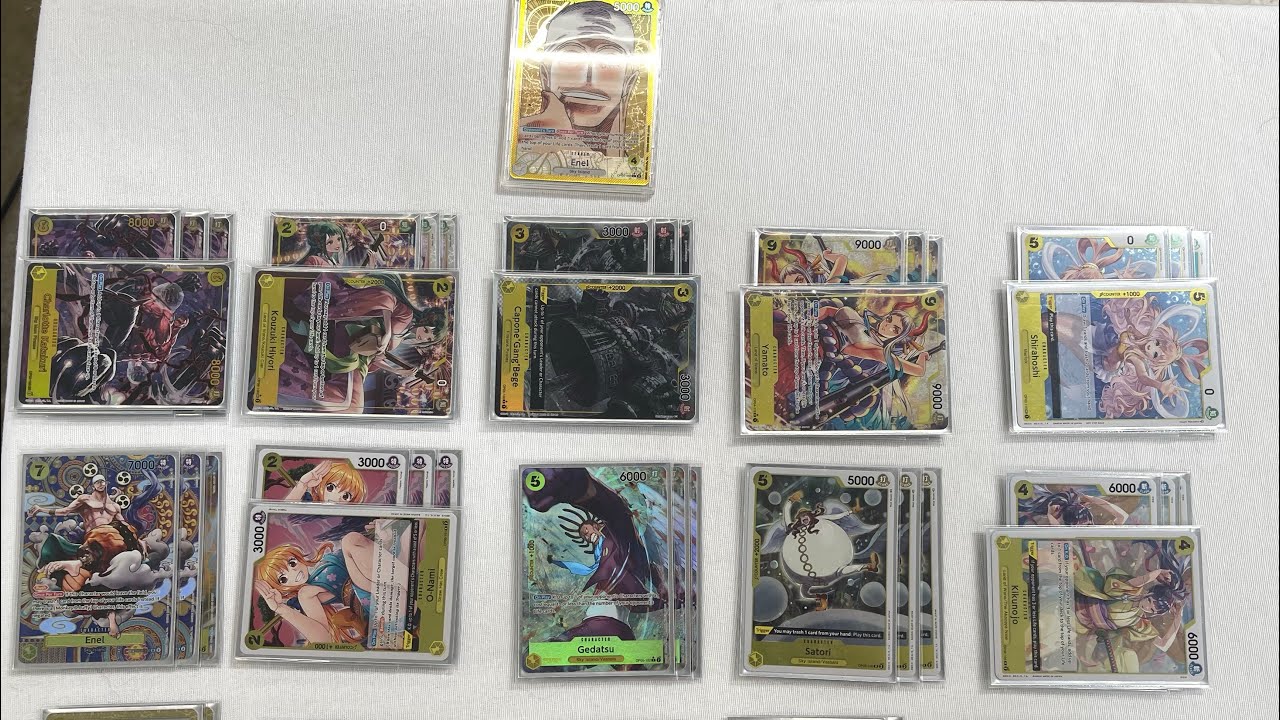 OP06 SCP TOURNAMENT 1st Place Enel Deck Profile ONE PIECE TCG