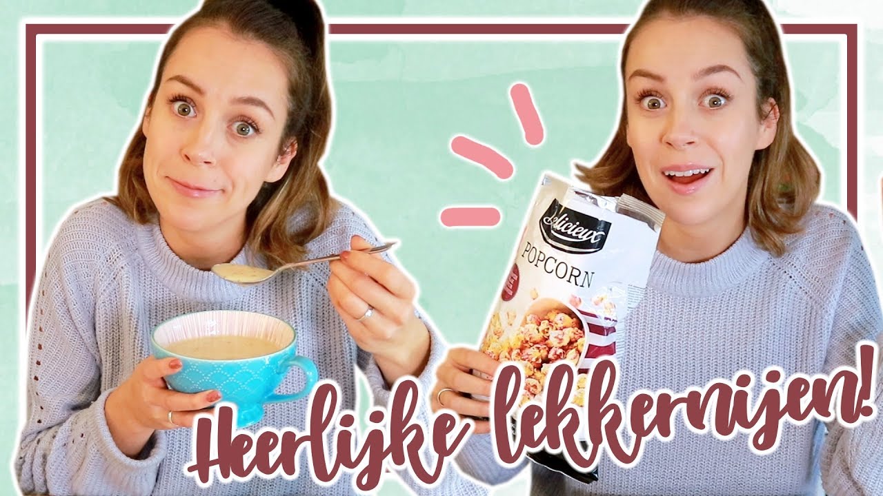 KERST ETEN VAN LIDL PROEVEN! 🎅🏻🎄🍿🥨🍫 || NEW FOOD GOOD MOOD