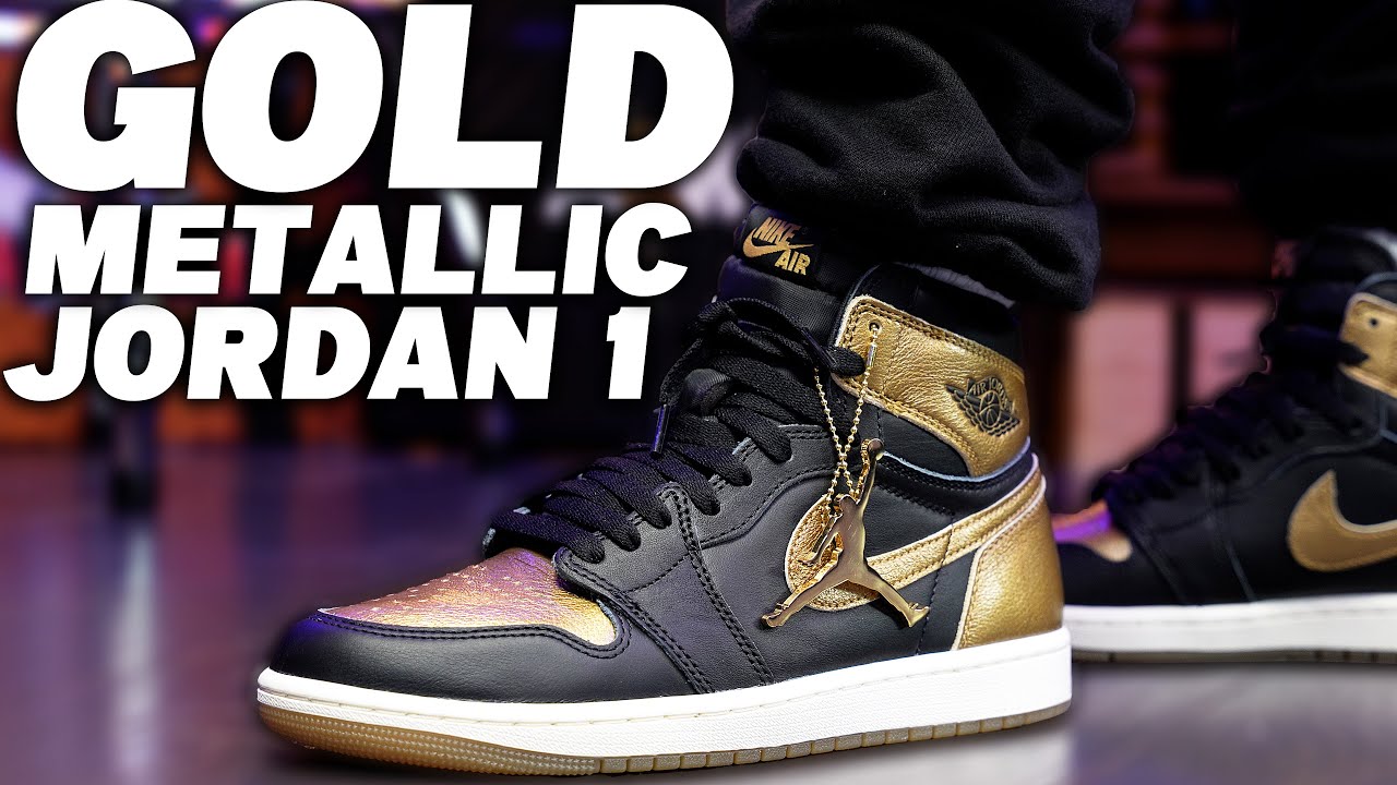 Air Jordan 1 Retro High OG Metallic Gold Review