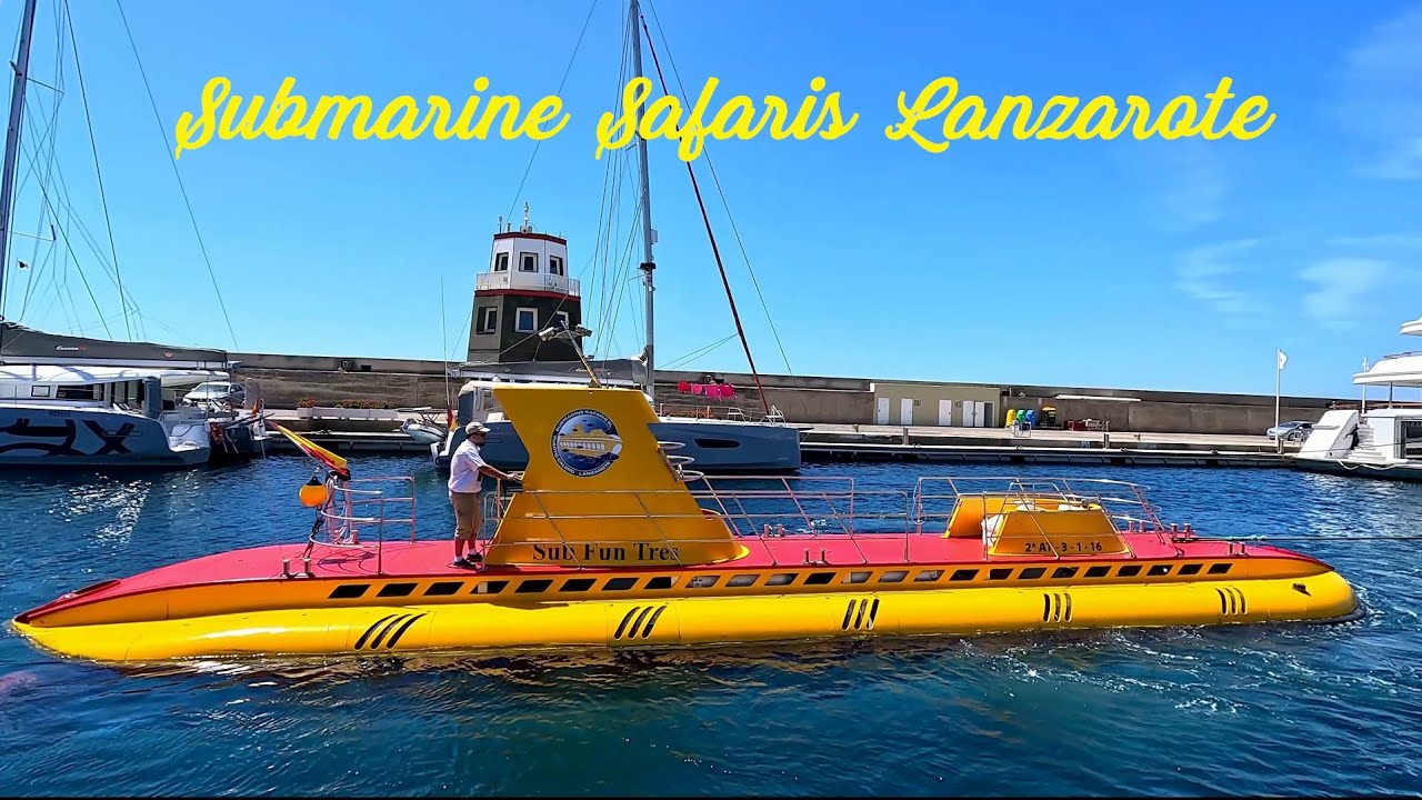Safaris Submarine Lanzarote in the Atlantic Ocean