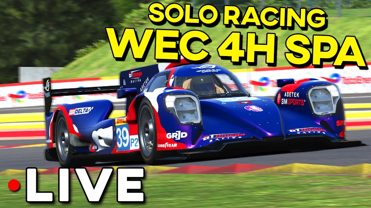 SOLO Survivor Top Split HUGE Field And Mixed Weather - LMU WEC Special Event