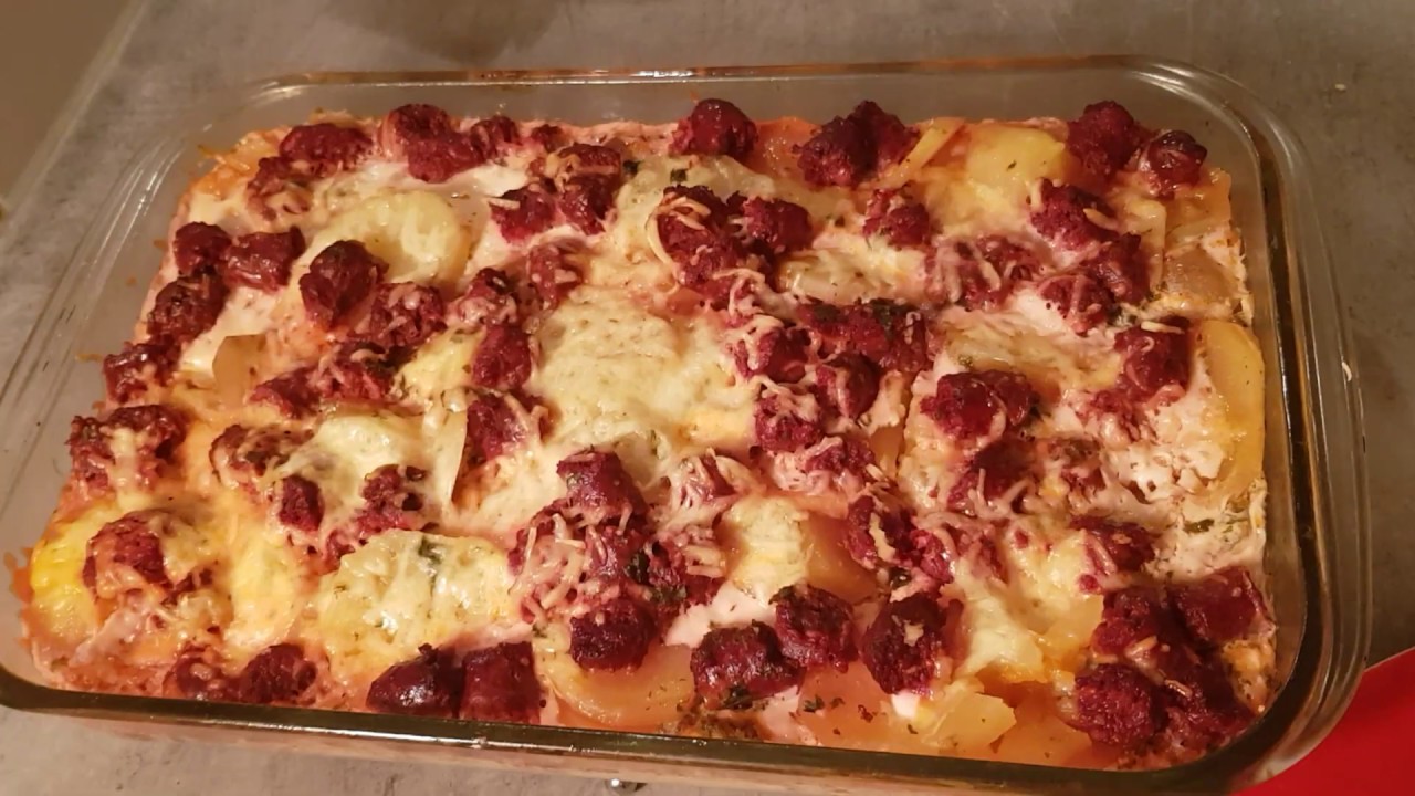 GRATIN AU MERGUEZ