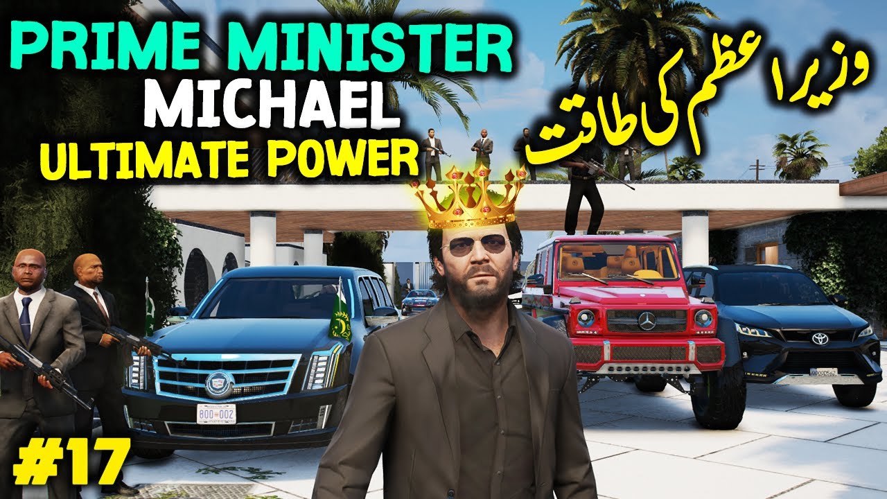 ULTIMATE POWER OF PRIME MINISTER MICHAEL | GTA 5 MODS EP #17 | RADIATOR
