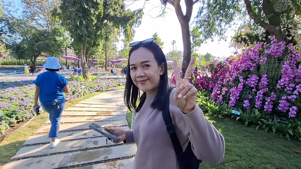 งานสวนดอกที่จังหวัดเชียงราย