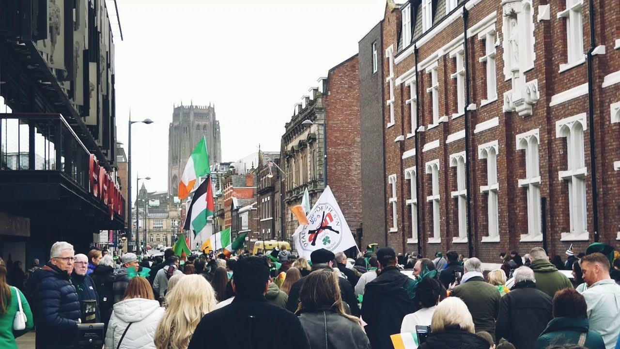 St Patrick's Day Parade 2025 Liverpool
