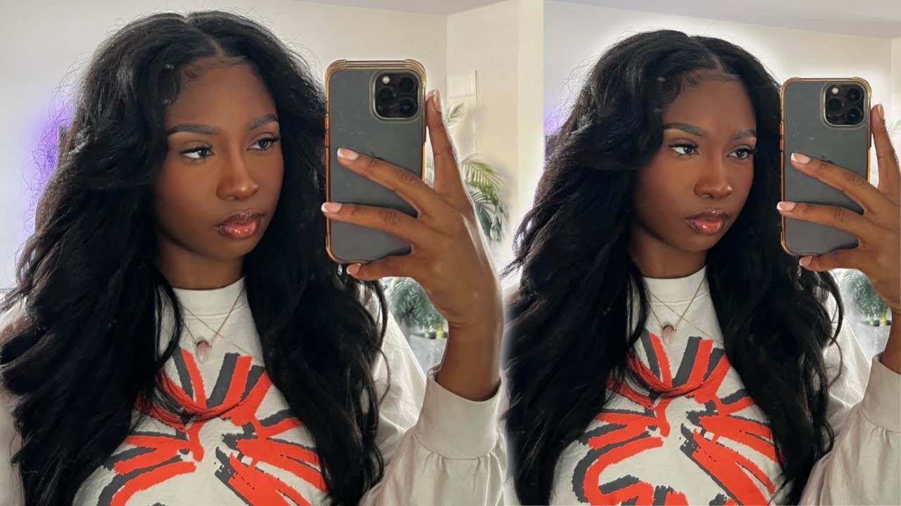 installing kinky clip ins on natural hair | perfect for fall + SZA inspired style | Curlsqueen