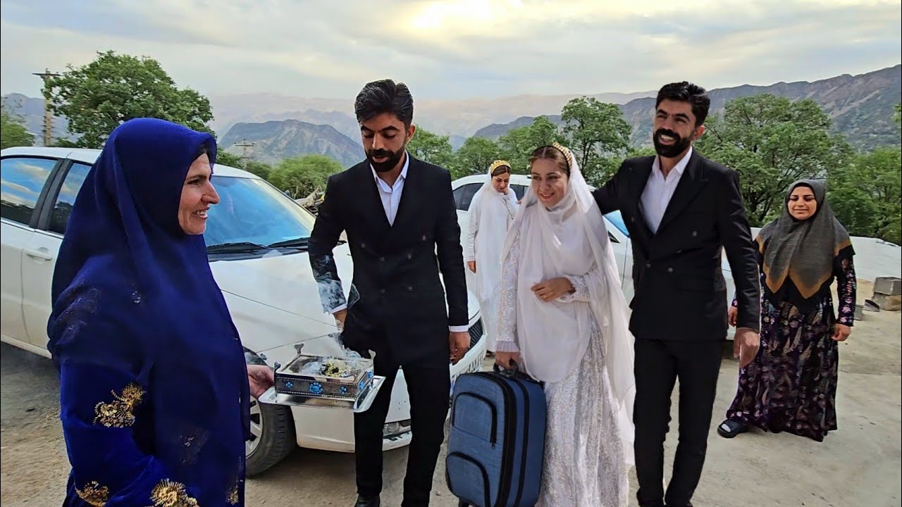 Nomadic Wedding Tradition: The Visit of Vali and Roghieh to the Bride's Family.