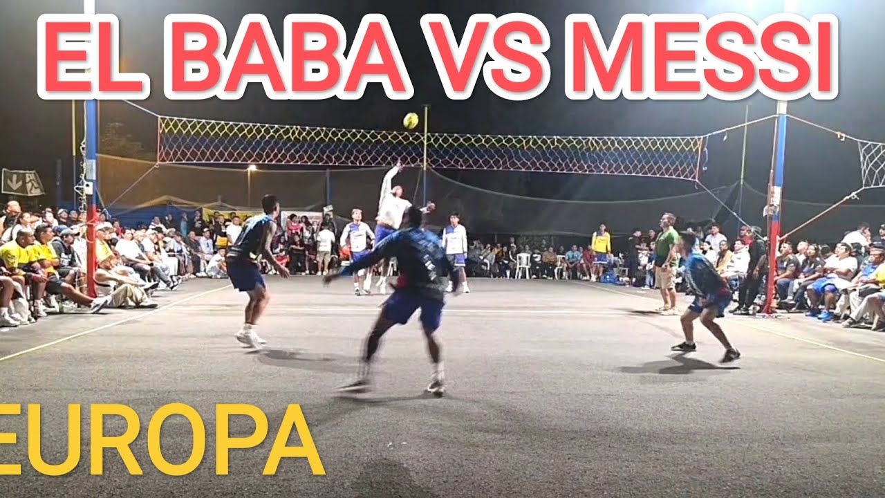 EL DR BABA DEJANDO SU CLASE POR EUROPA CRÉDITOS A ECUAVOLEY PLUS/PARTIDAZO 