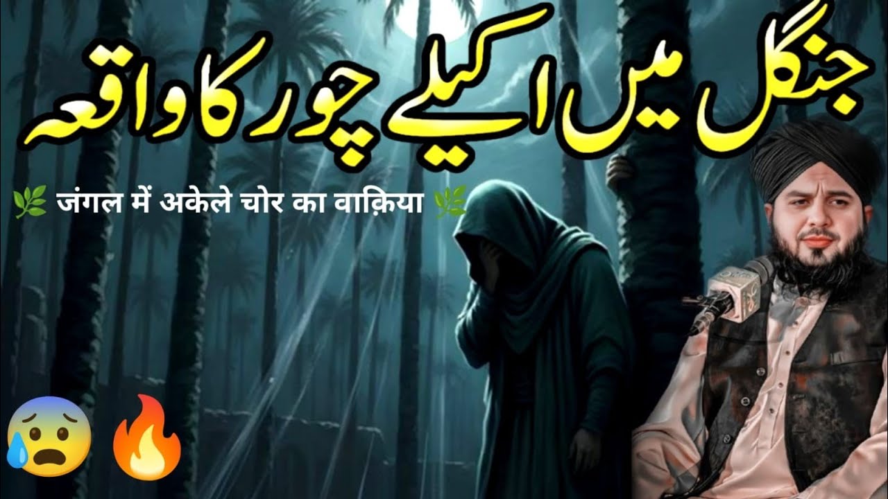 Jangal Mein Akelay Chor Ka Waqia | Ajmal Raza Qadri Bayan | Dil Hila Dene Wala Bayan Iman Fatima