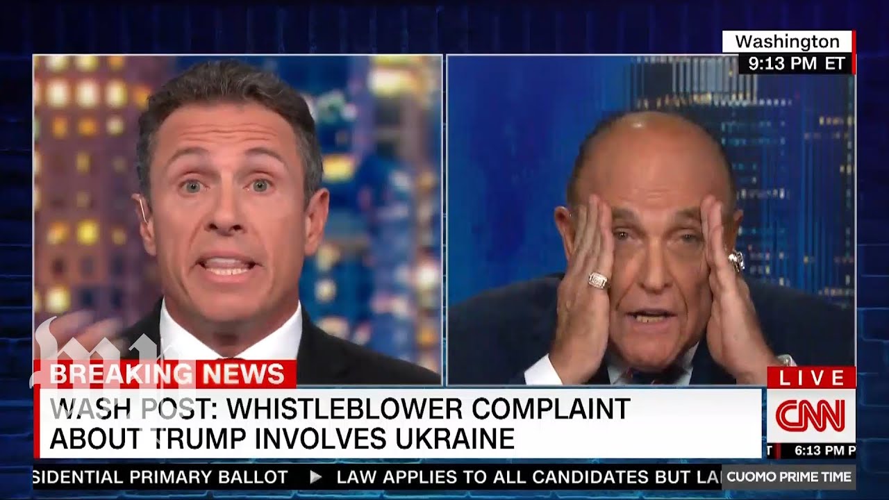 Watch the 'Giuliani vs CNN' shouting match in 147 seconds | The Washington Post