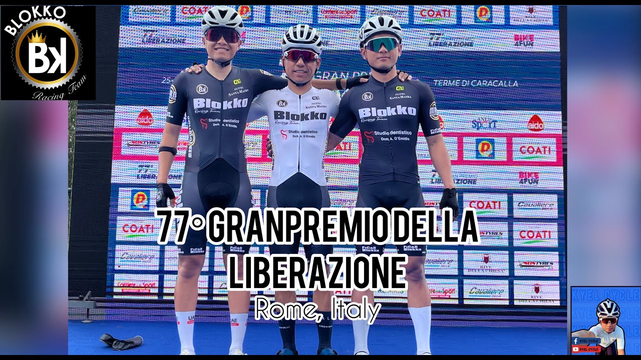 77º Gran Premio della Liberazione Rome, Italy | Representing Filipino Cycling Community in Italy
