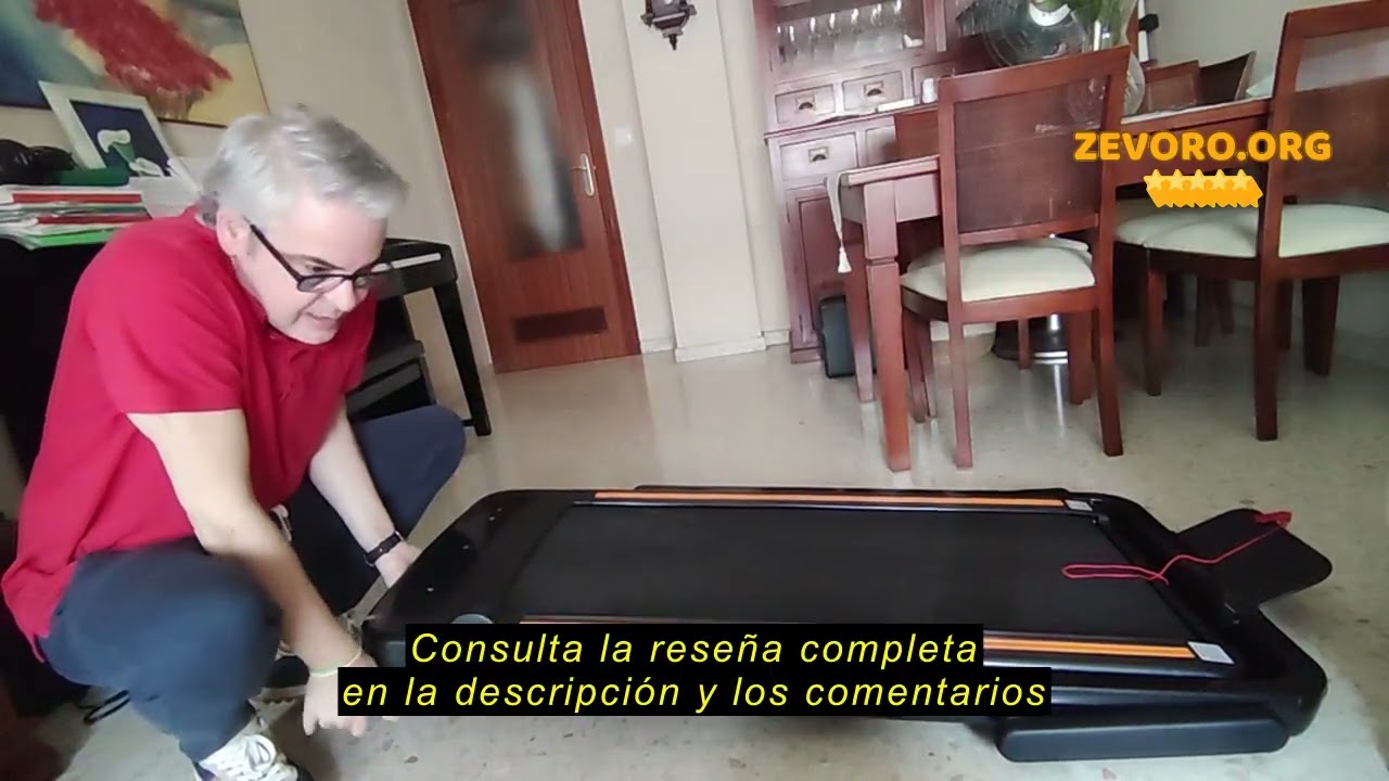 Reseña del HomeTro 2 en 1 Cinta de Correr Plegable con Inclinación, 12km/H Cinta de Andar Electrica