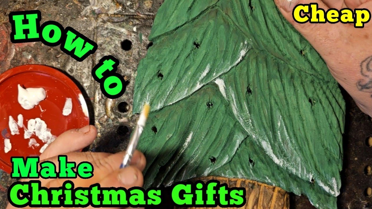 How to make Fence board Christmas trees. Big sellers and great gifts for Christmas.