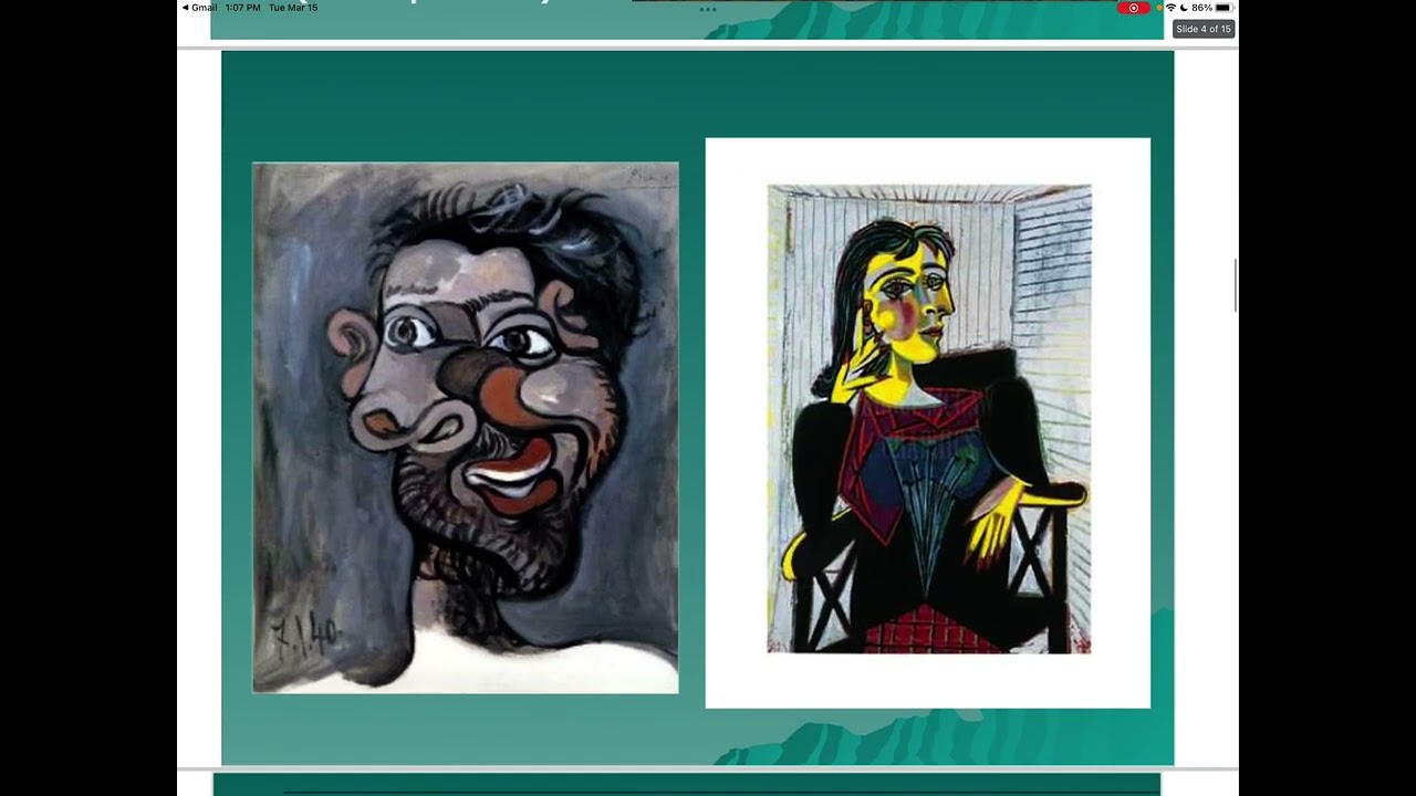 Cubist Self-Portrait