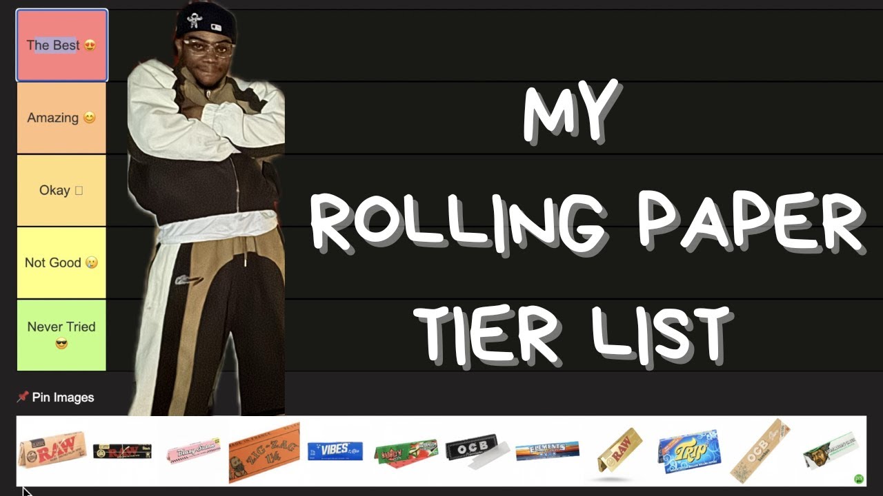 Rolling Paper Tier List: Which Ones Roll Supreme?