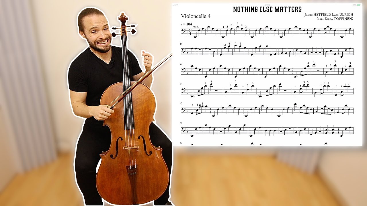 HOW TO PLAY Nothing Else Matters APOCALYPTICA on Cello Lesson Part 3 | Metal on Cello