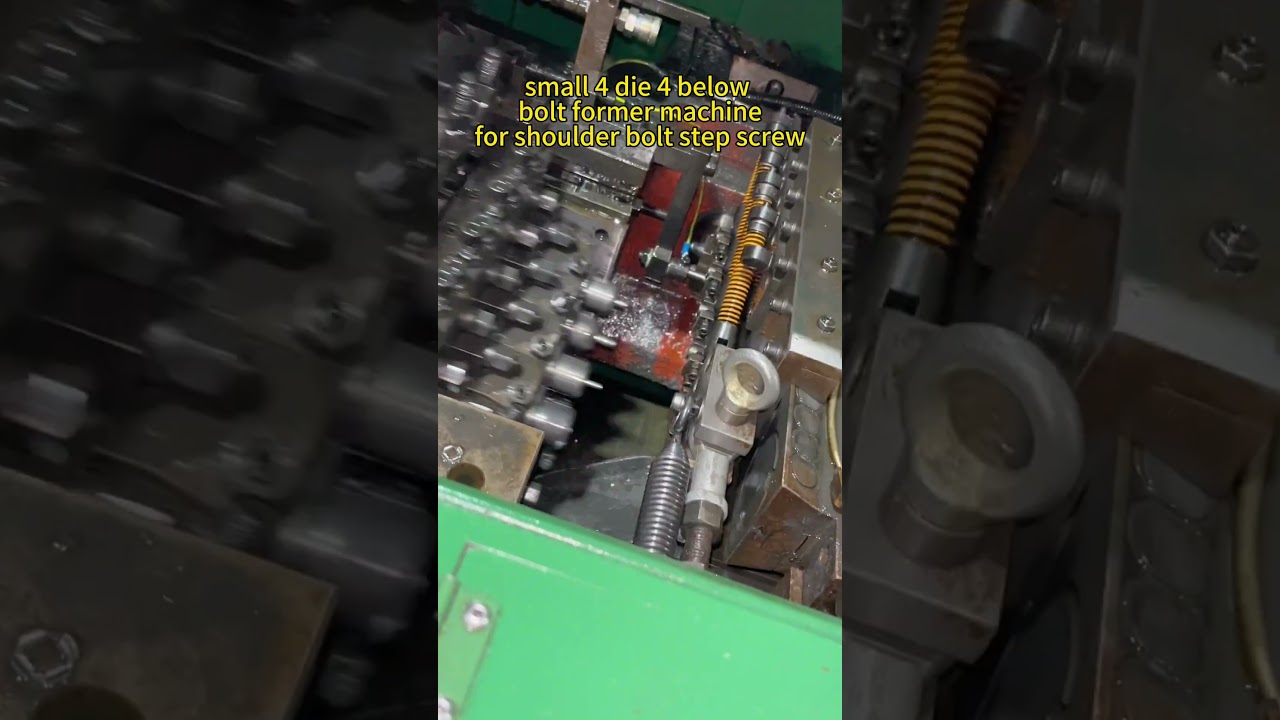 M4 M5 shoulder rivet step screw making machine TX-7B4S bolt former.