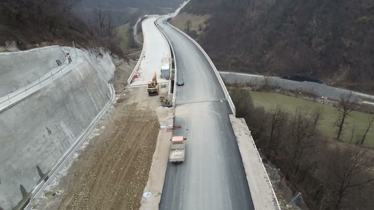Koridor VC - Vranduk - Ponirak | Južni ulaz u tunel Nemila - 31.1.2026.