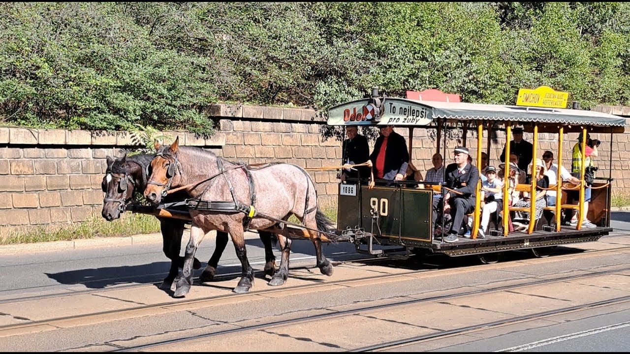 Oslava 150 let od zahájení provozu koněspřežné tramvaje v Praze