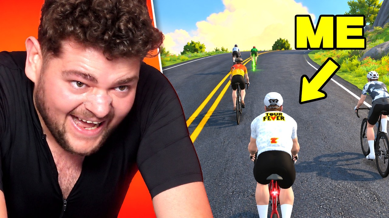 The CLOSEST Sprint Ever in a Zwift Race... Did I Win? 🥵