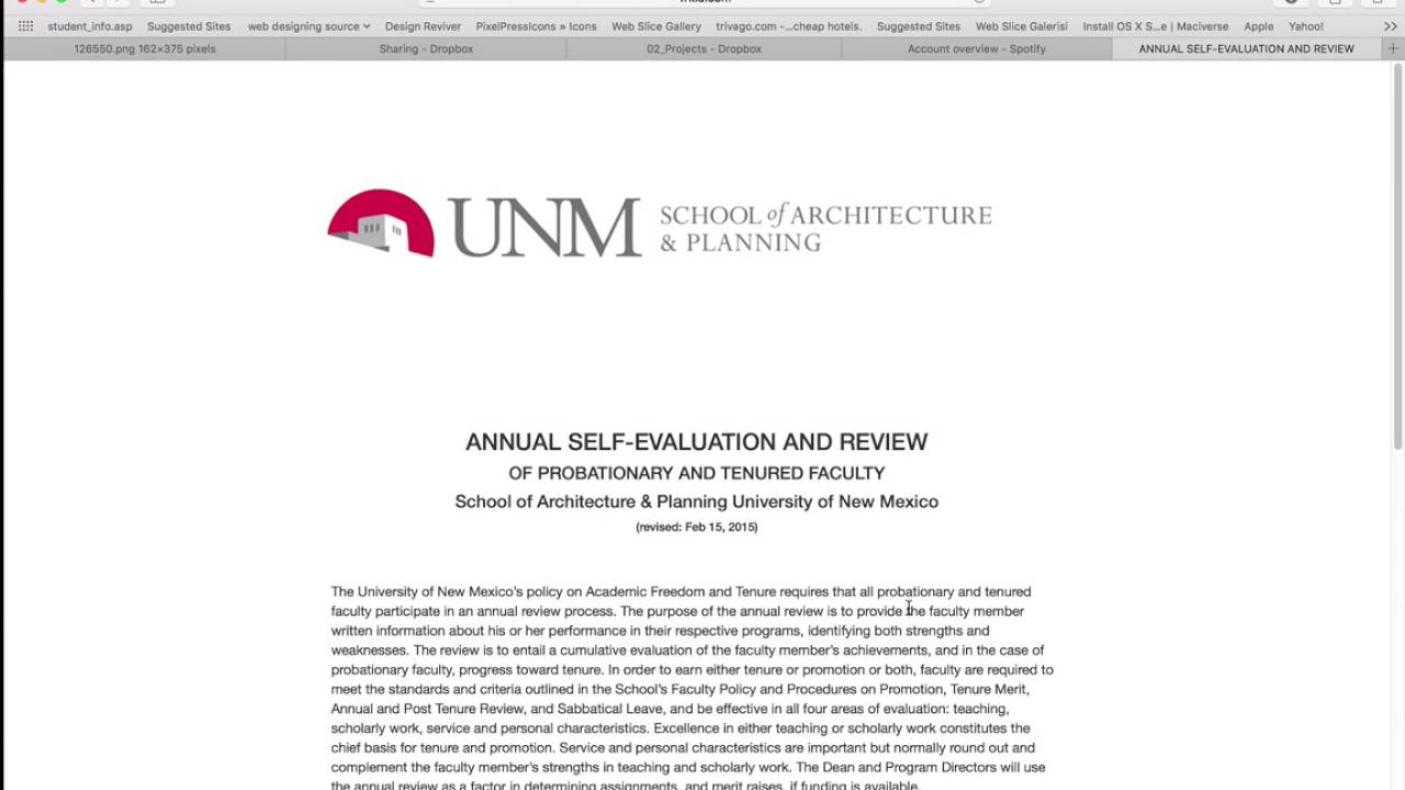School Evaluation Form