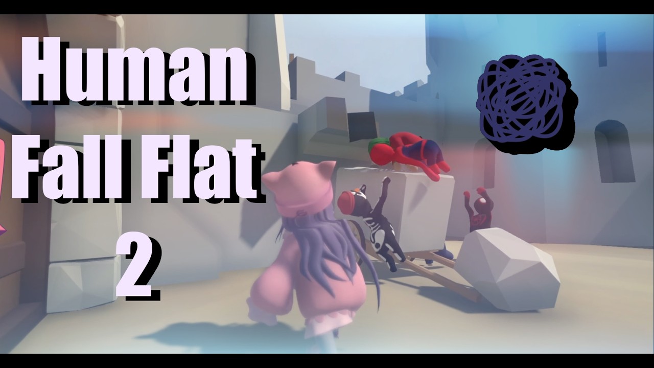 EKİPLE ZEKA TESTİ! | HUMAN FALL FLAT | BÖLÜM #2