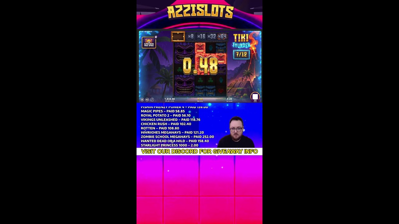 LIVE SLOTS & BONUS HUNT - Gamble Responsibly