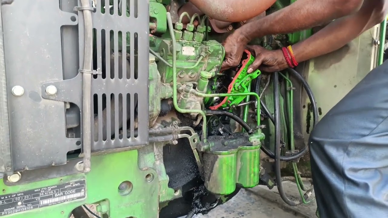 John deer Tractor pump eksalater  bushulu mariyu orings vepincham