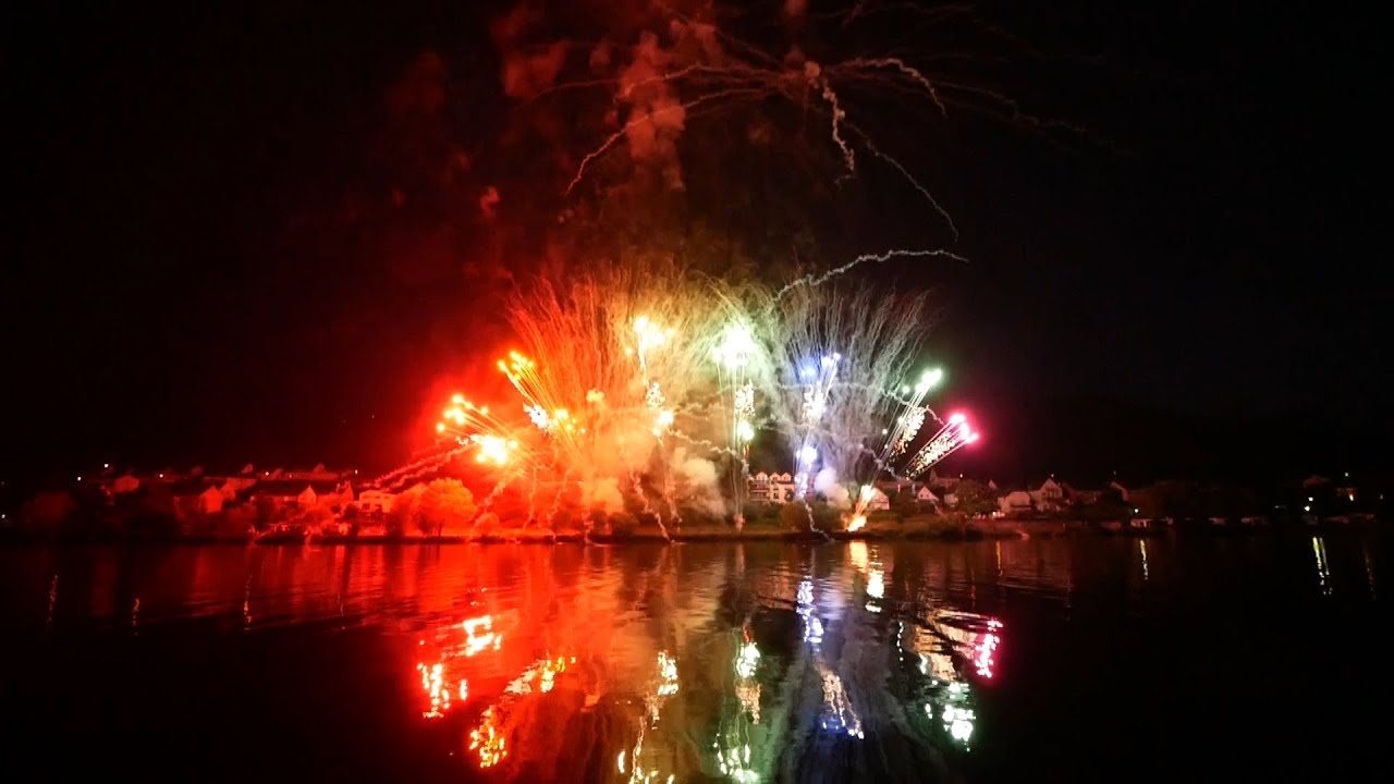 Feuerwerk Weinfest Zell 2019