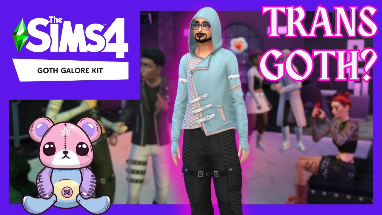 Reviewing Sims 4 Goth Galore: Goth or Just Emo?
