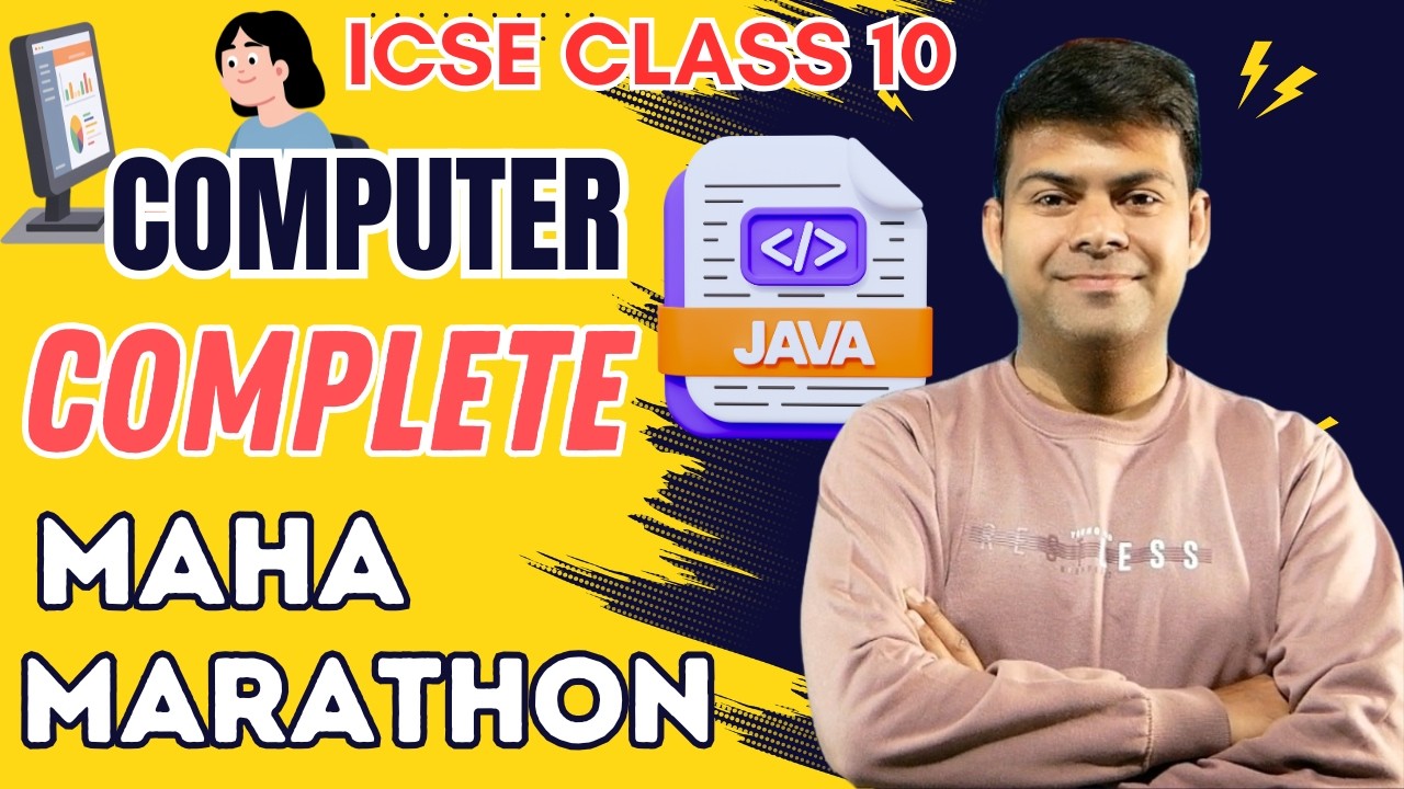 💻 ICSE Class 10 Java Marathon 2026 | Most Important Programs 💯