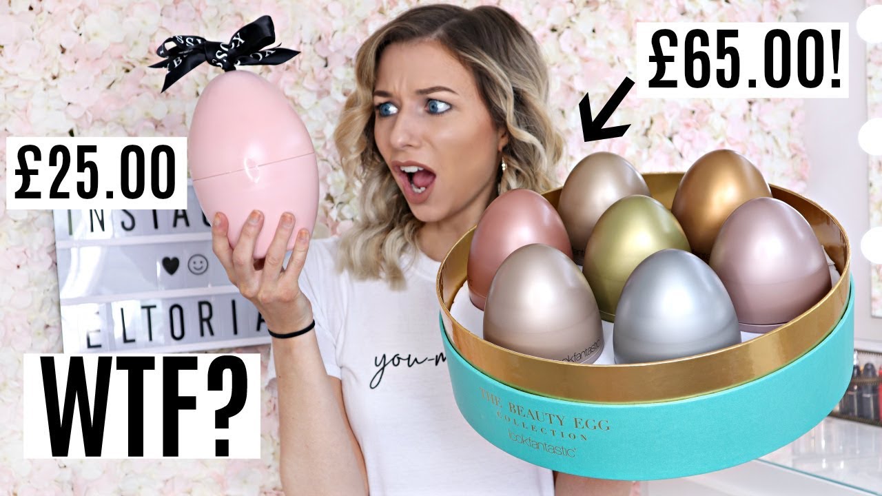 BEAUTY EASTER EGGS WORTH THE MONEY? / GLOSSYBOX, LOOK FANTASTIC, L'OCCITANE