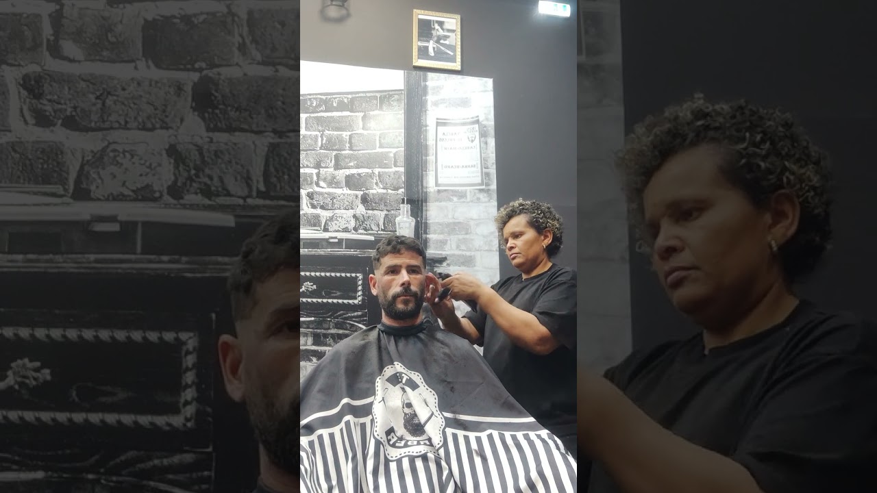 mon premier coupe cheveux chez mon amie la brésilienne 🪮🪒