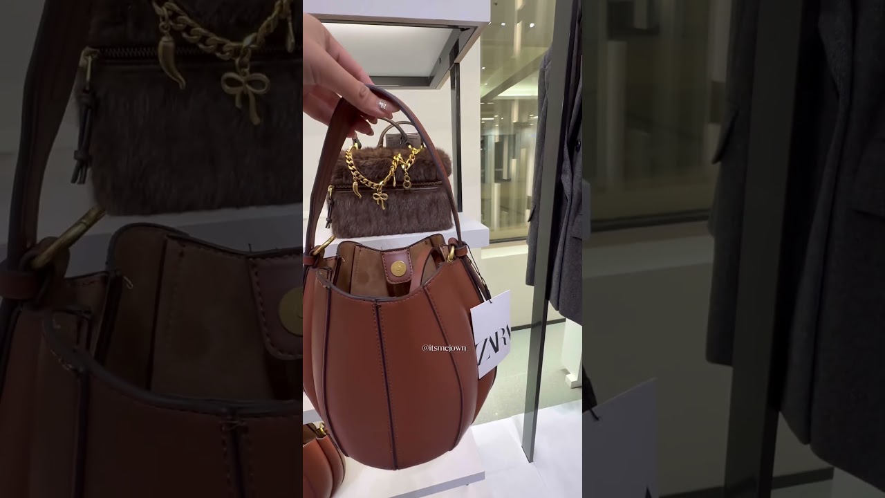 If you're in Japan, you need to check out Zara's latest bag collection! 😍 #zarajapan #japan