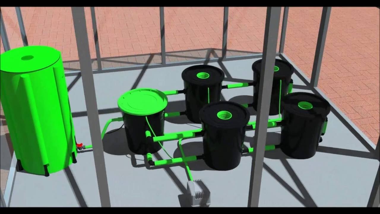 Alien&reg; RDWC set up video XL Hydroponic system DWC