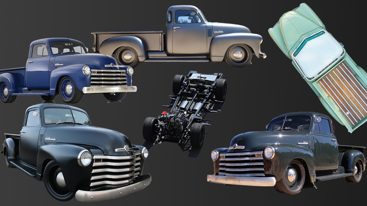 Антология ICON TR: все наши ВОССТАНОВЛЕННЫЕ и МОДИФИЦИРОВАННЫЕ пикапы Chevrolet