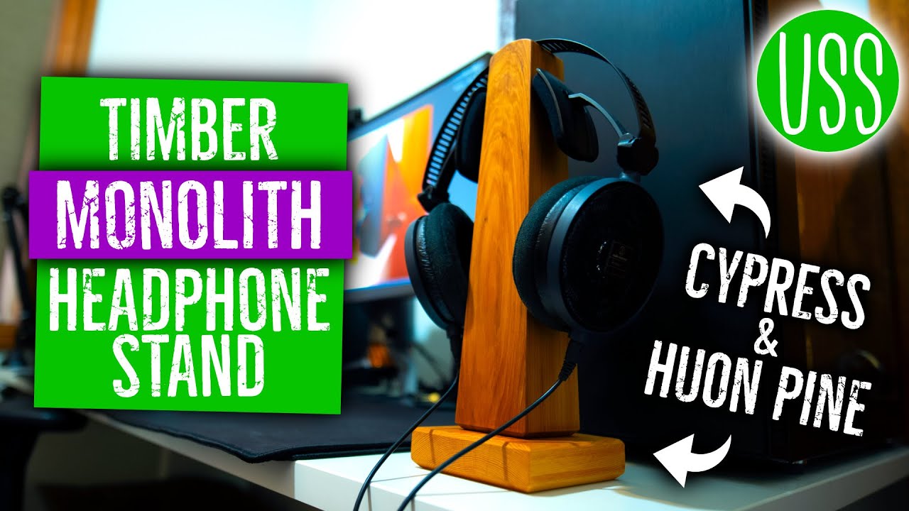 DIY Monolithic Headphone Stand: Woodworking