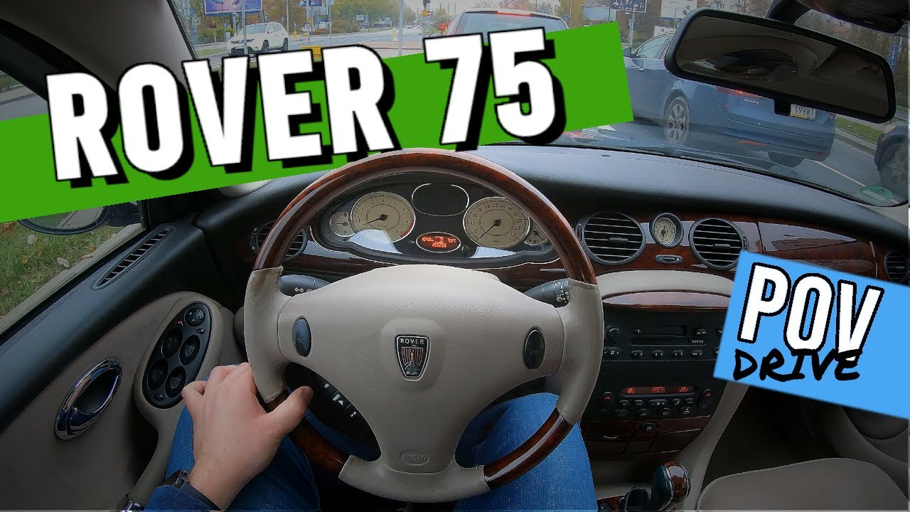 ROVER 75 - V6 (1999) | POV TEST DRIVE | #16