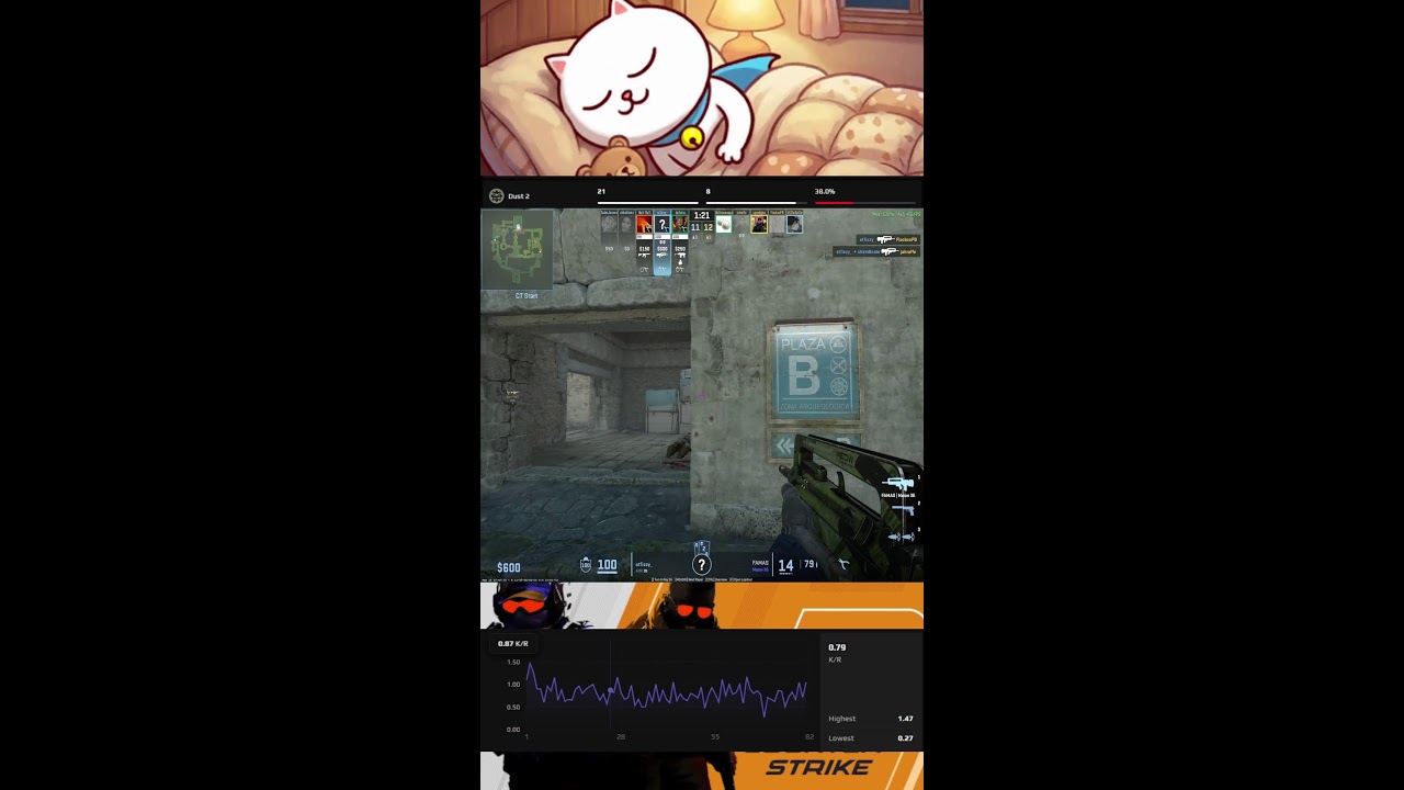 CS2 Faceit road to lv 10