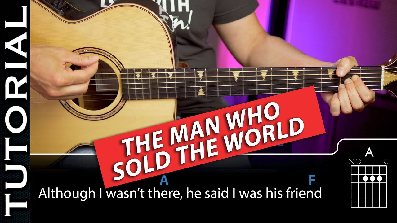 Cómo tocar NIRVANA - The Man Who Sold The World COMPLETO (CON SOLOS Y ACORDES GUITARRA)