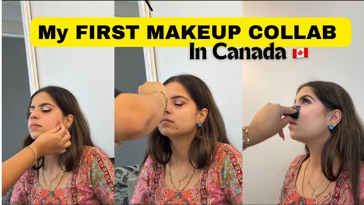 My First Makeup Collab Here ❤️ | Simranjit Kaur