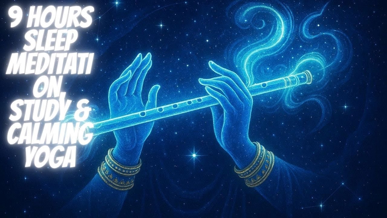 Deep Relaxing Flute Music: 9 Hours Sleep Meditation, Study & Calming Yoga