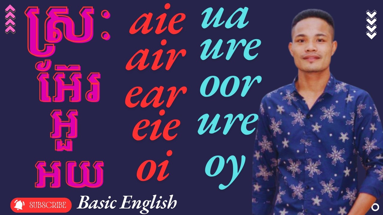 សញ្ញាអាន និង ទម្រង់ (Vowels ចប់)