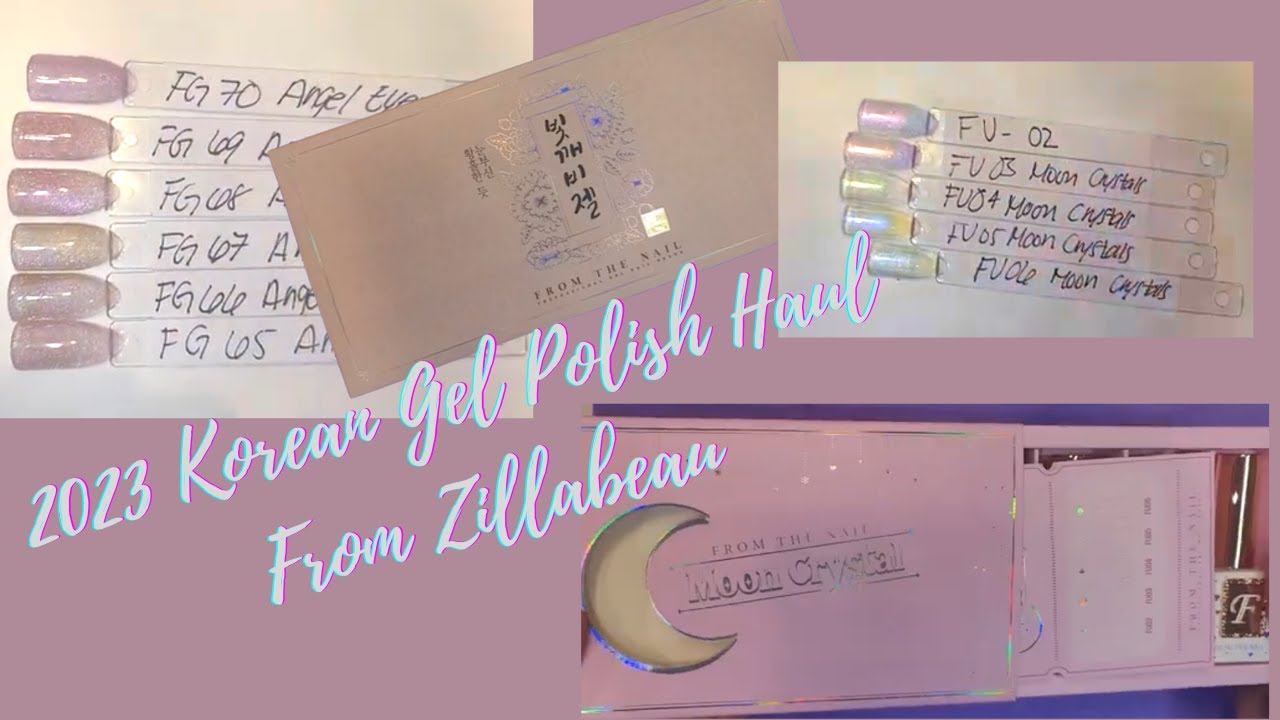 @Zillabeau  Review | Nail Art Haul| Korean Gel | Korean Nail Art #gelnails #nailhaul  #diynails