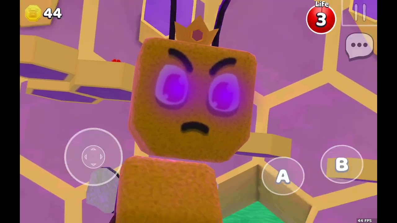 Playing the hive in Super bear adventure (kinda made me rage)