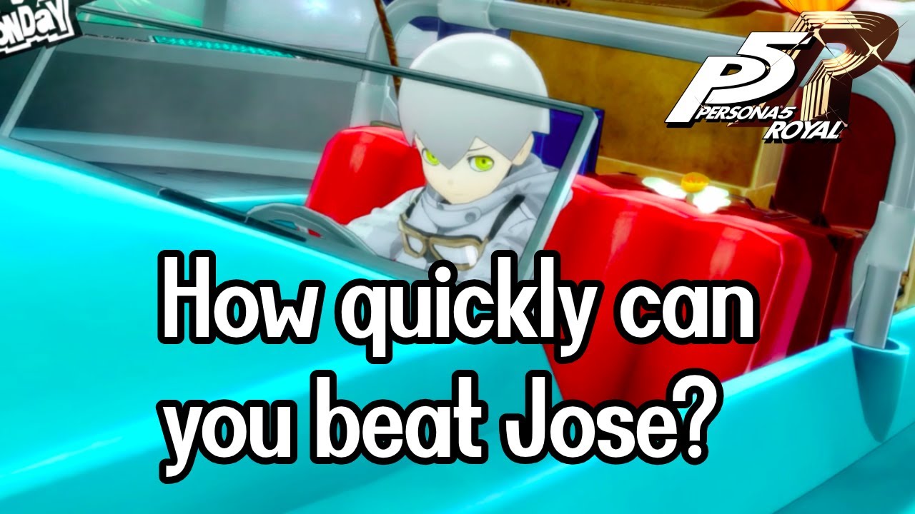 How quickly can you beat Jose? (Min. Turns) - Persona 5 Royal
